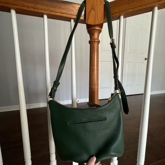 Emerald green leather Michael Kors small crossbody - Picture 4 of 4